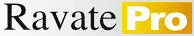 Ravate Pro logo.
