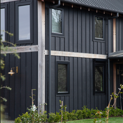 Construction ideas for moody exterior