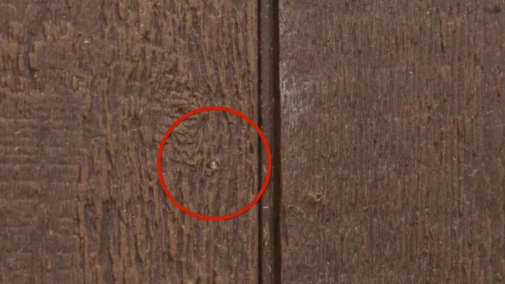 How ND nails look in Weathertex